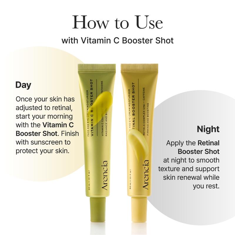Booster Shot Skin Renewal Duo - Vitamin C & Retinal