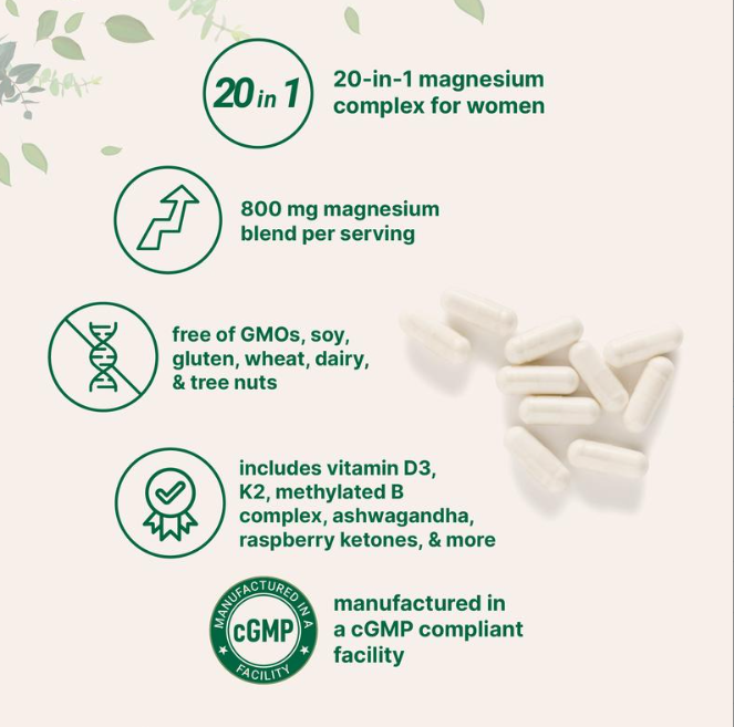 Magnesium Complex 20-in-1 for Women