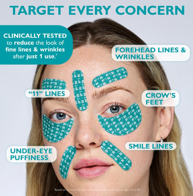 Peptide Skin  Smoothing Face & Eye Wrinkle Patches