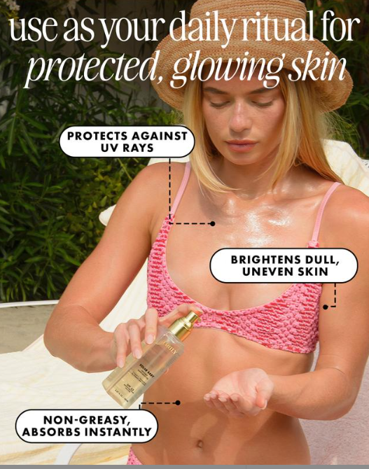 Invisible Sunscreen Oil SPF 45