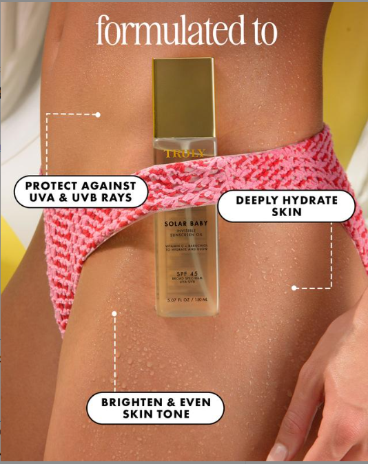 Invisible Sunscreen Oil SPF 45