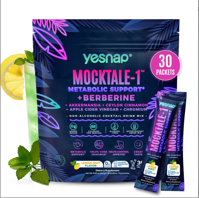 Yesnap Mocktale  Metabolic Support + Berberine