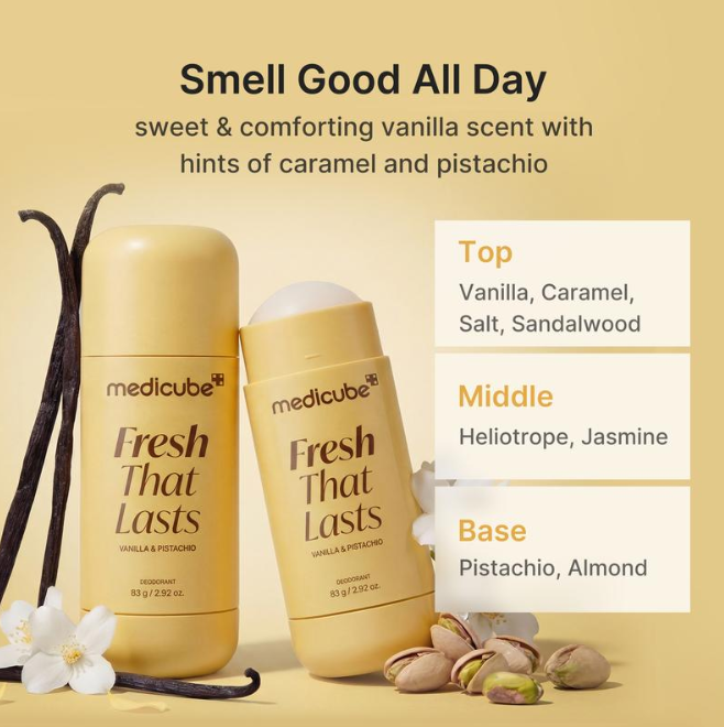 Vanilla & Pistachio Deodorant