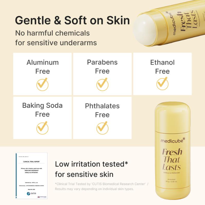 Vanilla & Pistachio Deodorant