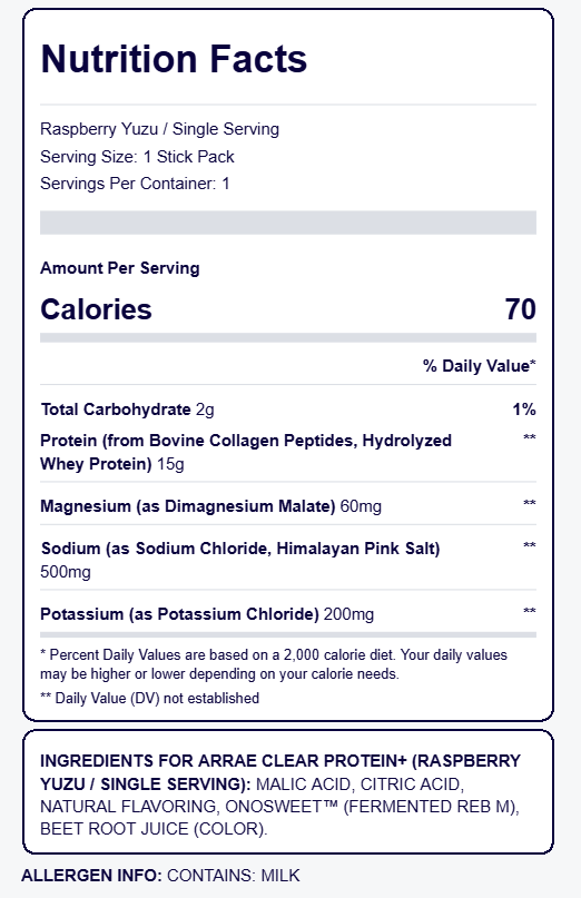 Clear Protein+