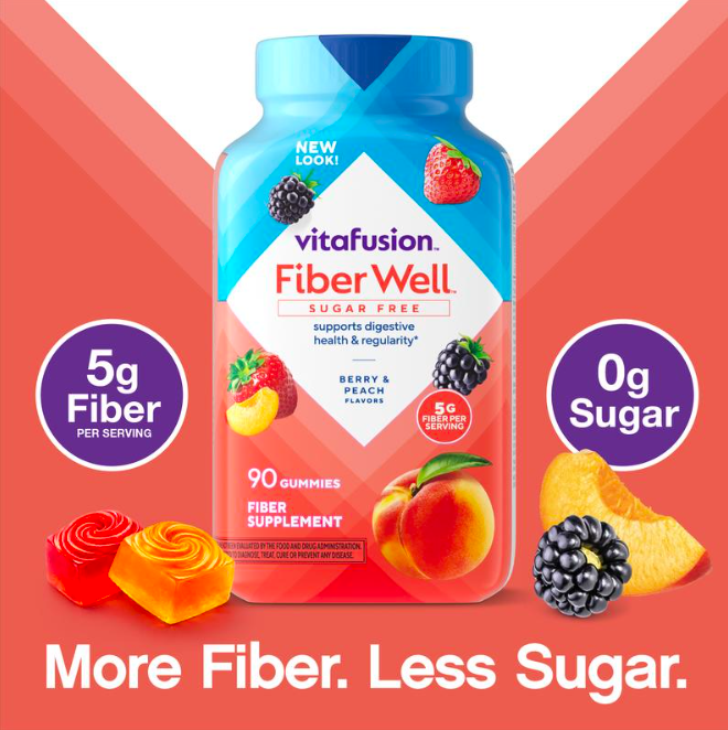 Fiber Well Sugar-Free Fiber Gummies