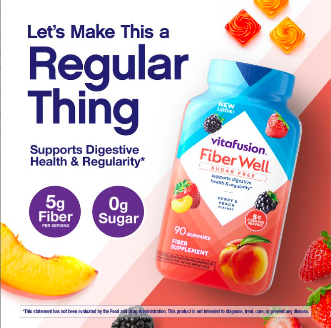 Fiber Well Sugar-Free Fiber Gummies